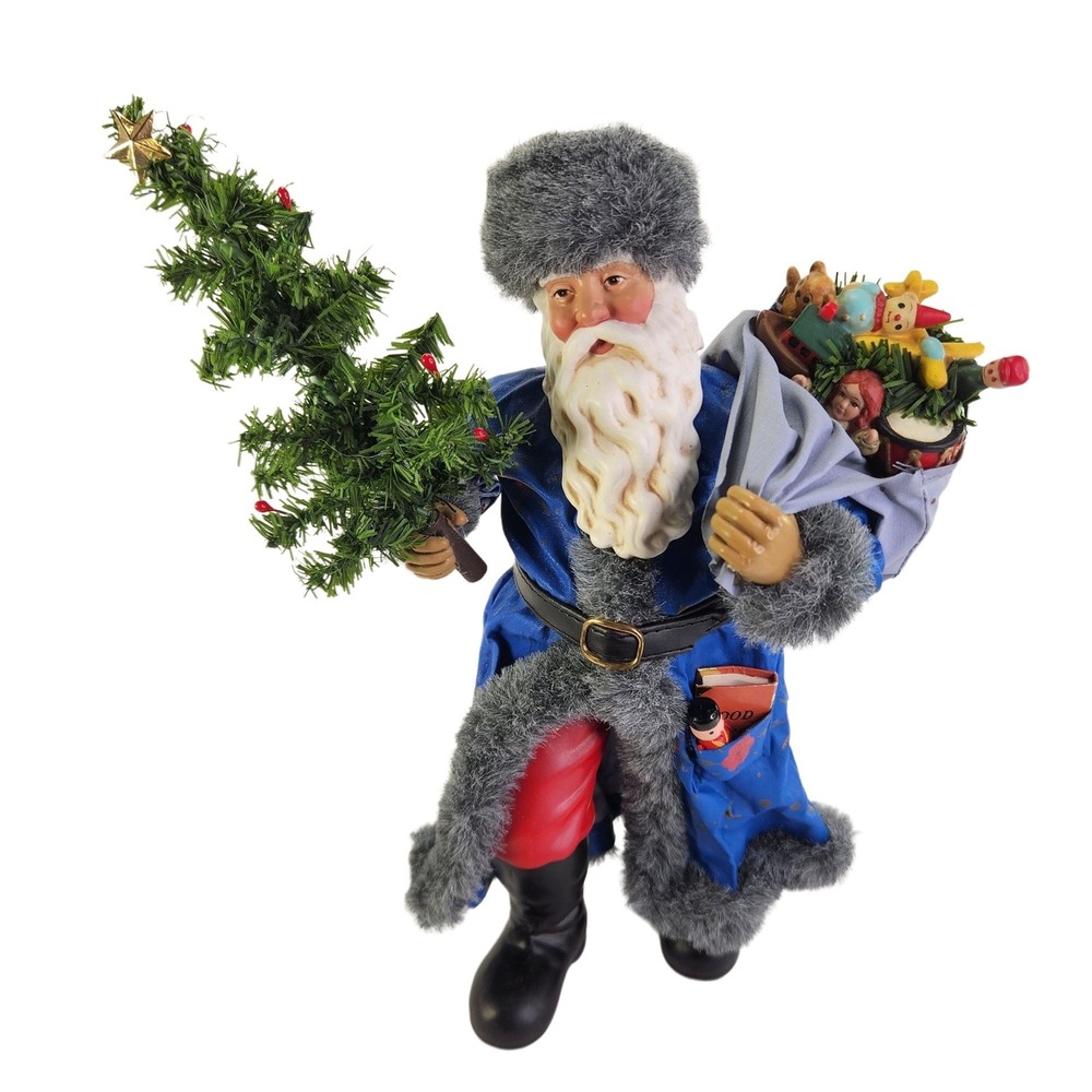 Possible Dreams Santa Claus A Sack Full of Wishes Clothtique  J Vaillancourt Vtg